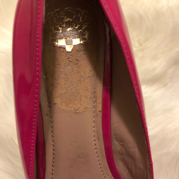 Vince Camuto Open Toe Platform Wedge Heels - Picture 7 of 8